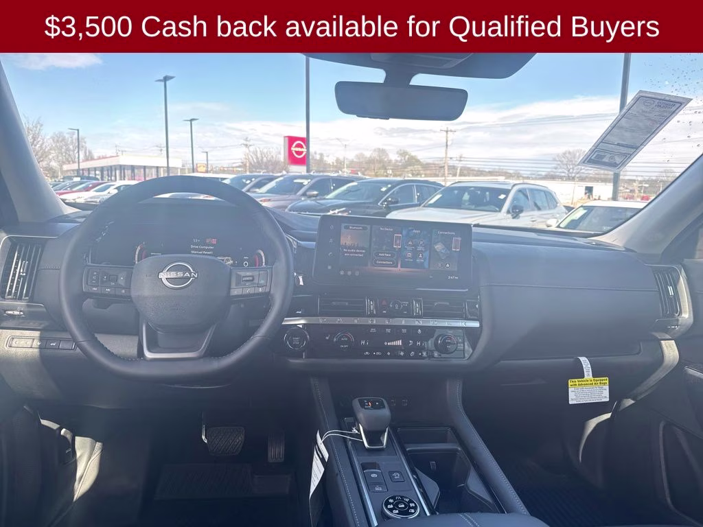 2026 Super Black Nissan Pathfinder SL 4X4 SUV