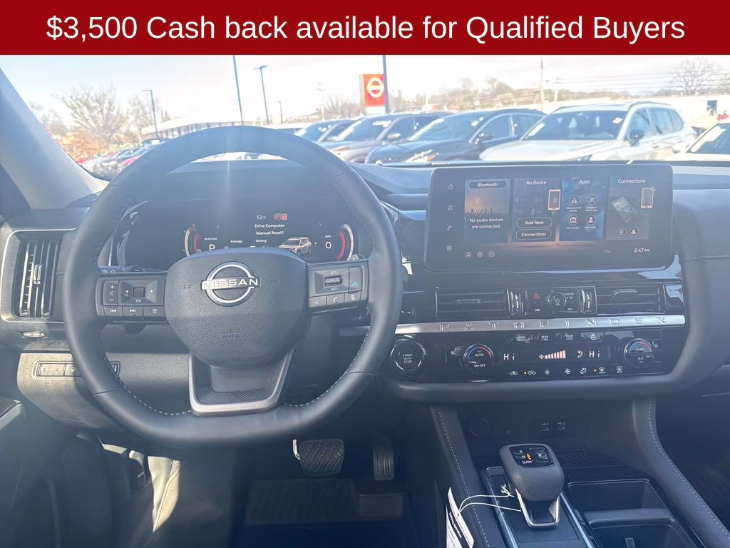 2026 Super Black Nissan Pathfinder SL 4X4 SUV