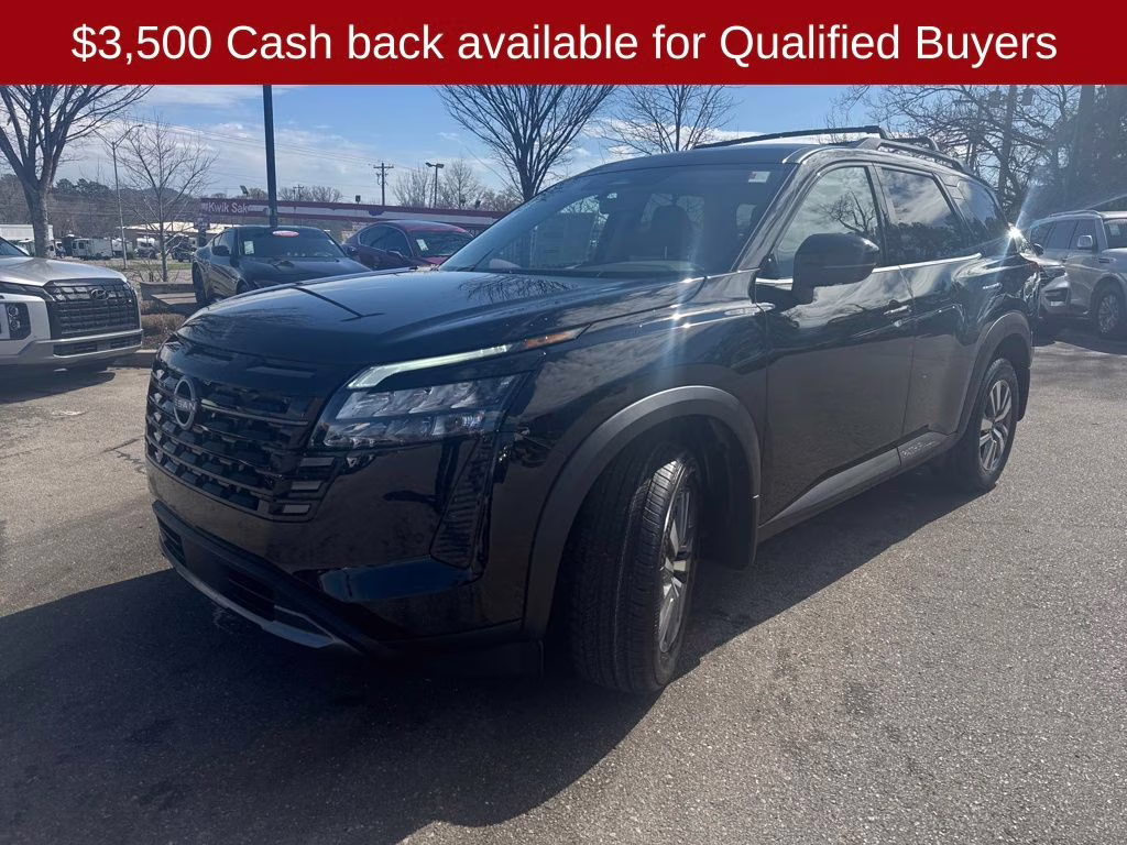 2026 Super Black Nissan Pathfinder SL 4X4 SUV