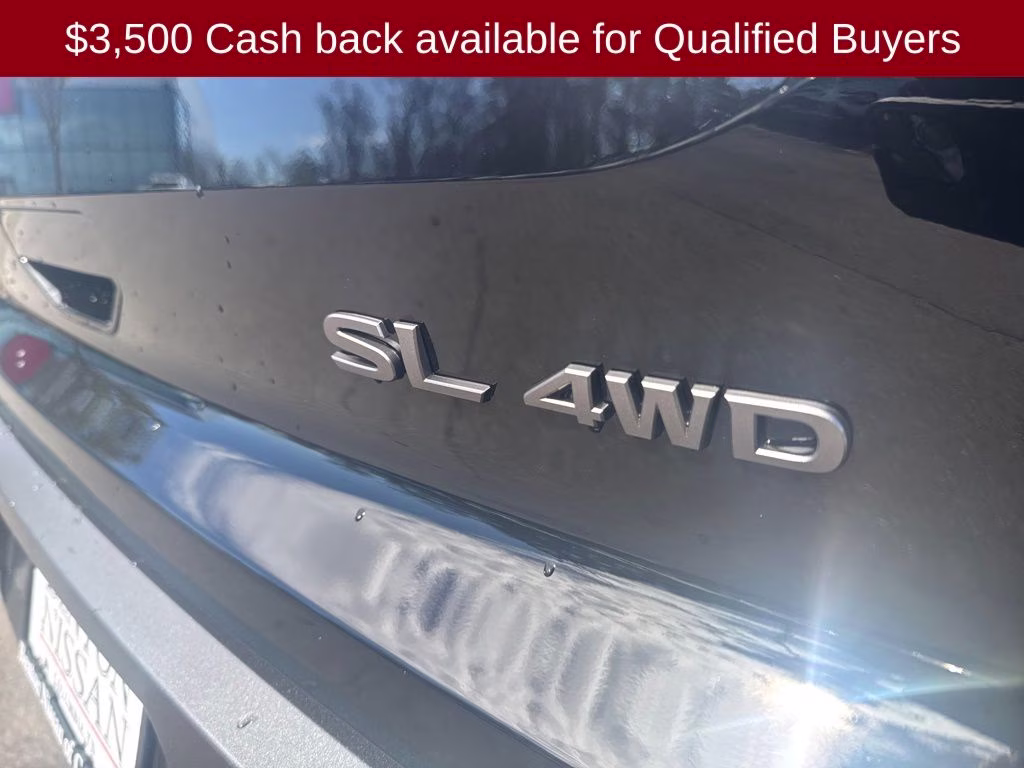 2026 Super Black Nissan Pathfinder SL 4X4 SUV