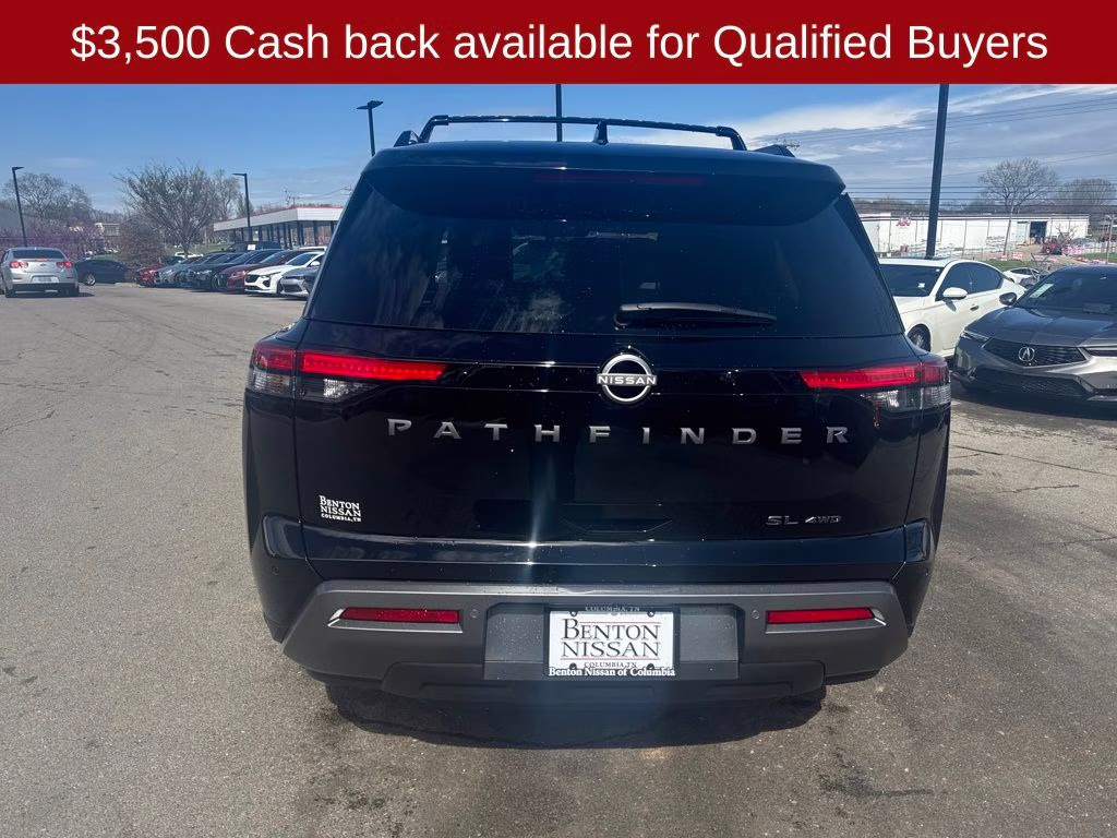 2026 Super Black Nissan Pathfinder SL 4X4 SUV