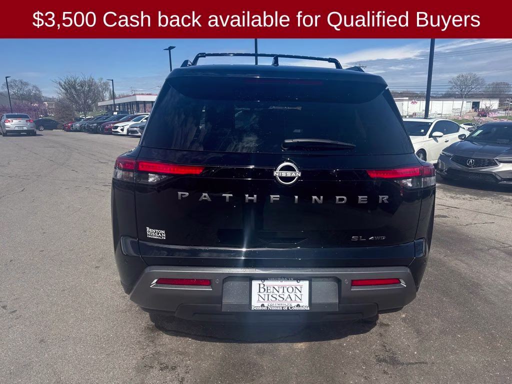 2026 Super Black Nissan Pathfinder SL 4X4 SUV