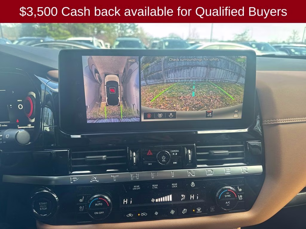 2026 Everest White Pearl Tricoat Nissan Pathfinder Platinum 4X4 SUV