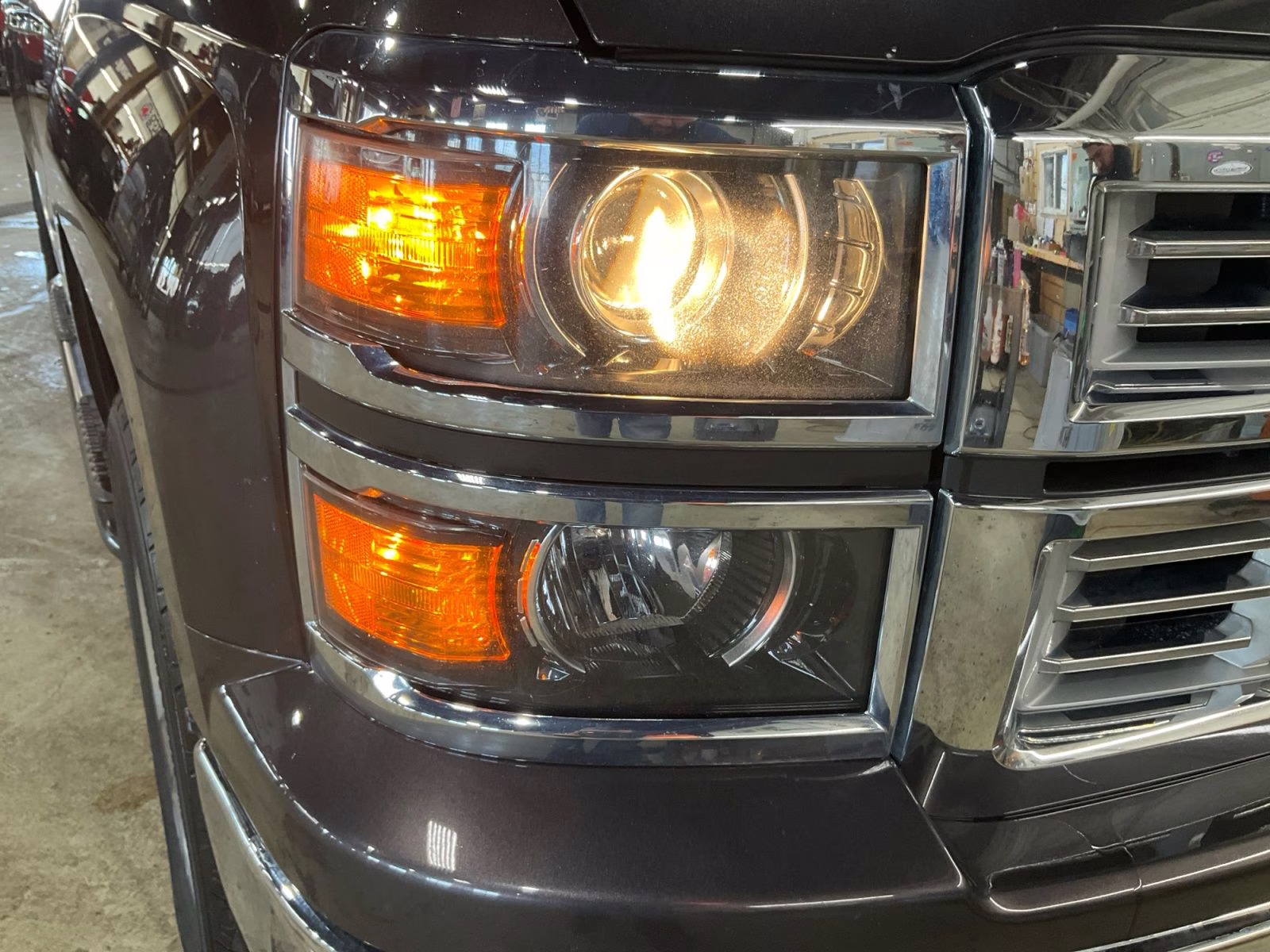 2015 Tungsten Metallic Chevrolet Silverado 1500 LTZ 4X4 Truck