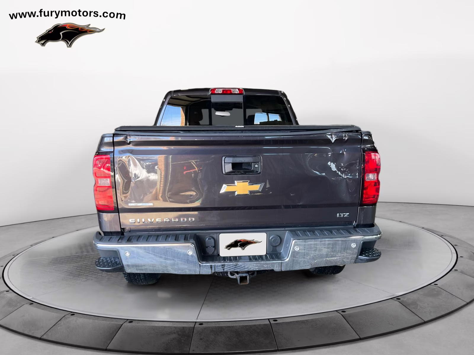 2015 Tungsten Metallic Chevrolet Silverado 1500 LTZ 4X4 Truck