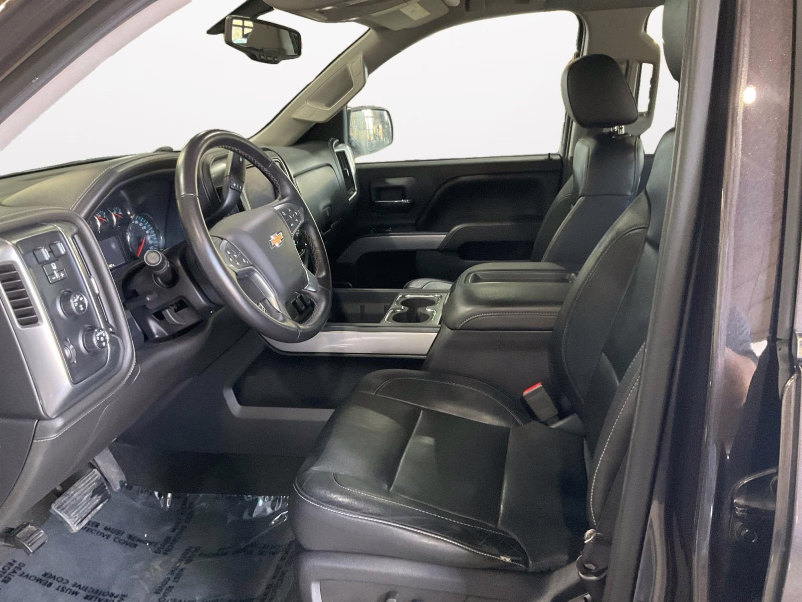 2015 Tungsten Metallic Chevrolet Silverado 1500 LTZ 4X4 Truck