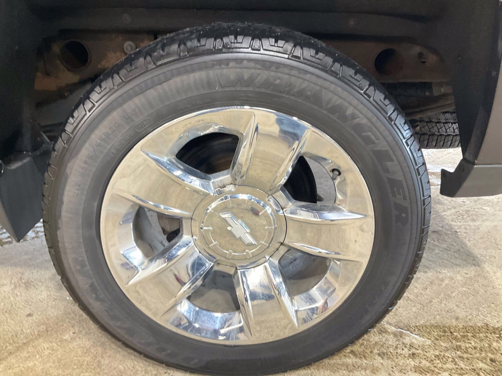 2015 Tungsten Metallic Chevrolet Silverado 1500 LTZ 4X4 Truck