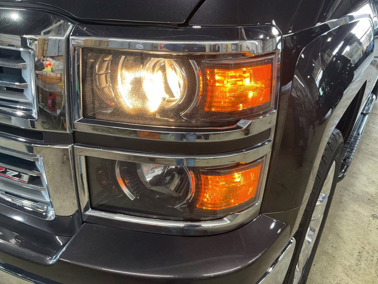 2015 Tungsten Metallic Chevrolet Silverado 1500 LTZ 4X4 Truck