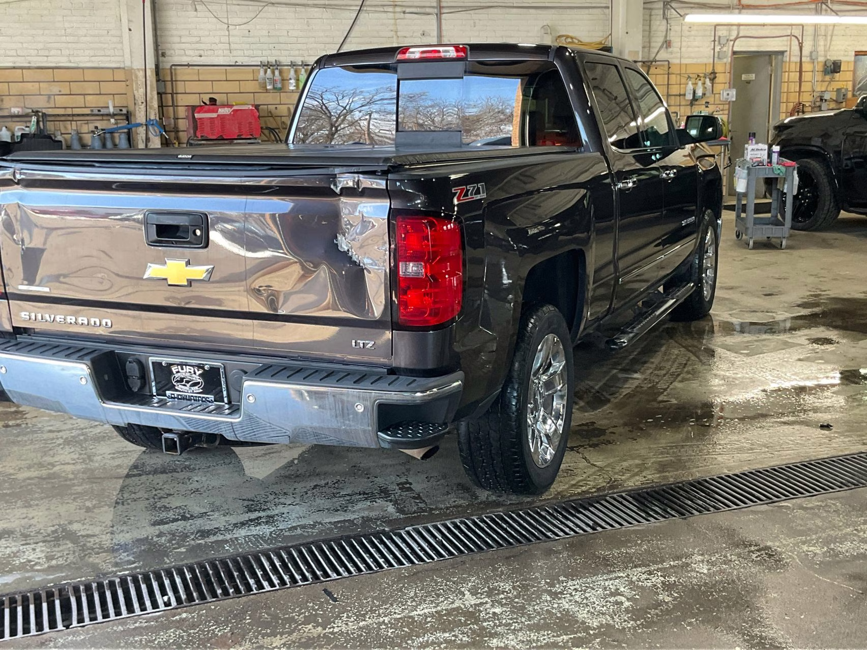 2015 Tungsten Metallic Chevrolet Silverado 1500 LTZ 4X4 Truck