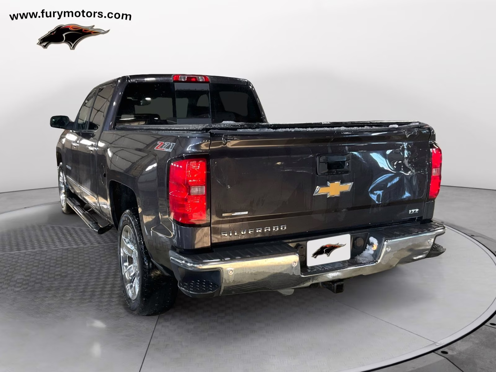 2015 Tungsten Metallic Chevrolet Silverado 1500 LTZ 4X4 Truck