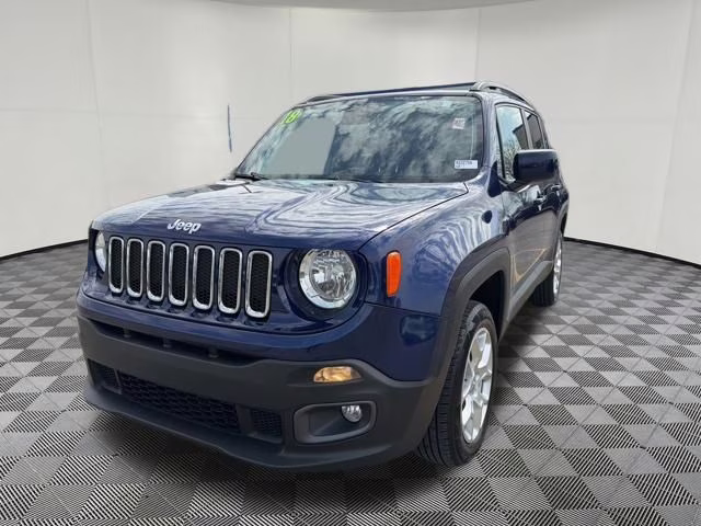 2018 Jetset Blue Jeep Renegade Latitude 4X4 SUV