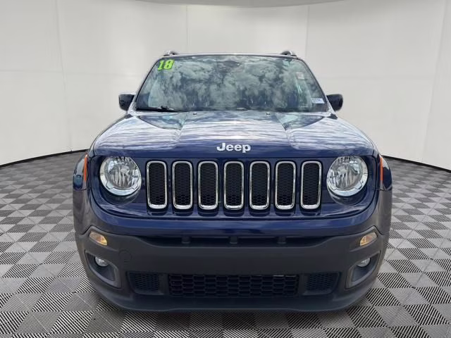 2018 Jetset Blue Jeep Renegade Latitude 4X4 SUV
