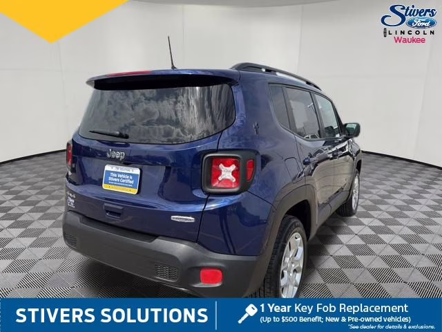 2018 Jetset Blue Jeep Renegade Latitude 4X4 SUV