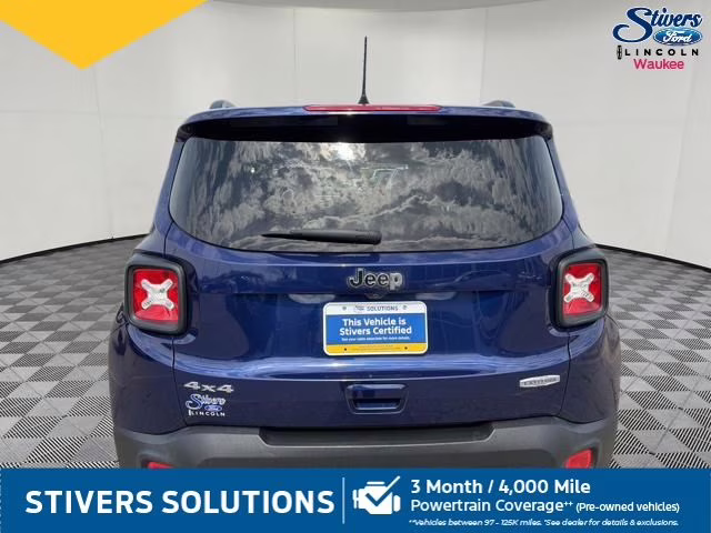 2018 Jetset Blue Jeep Renegade Latitude 4X4 SUV