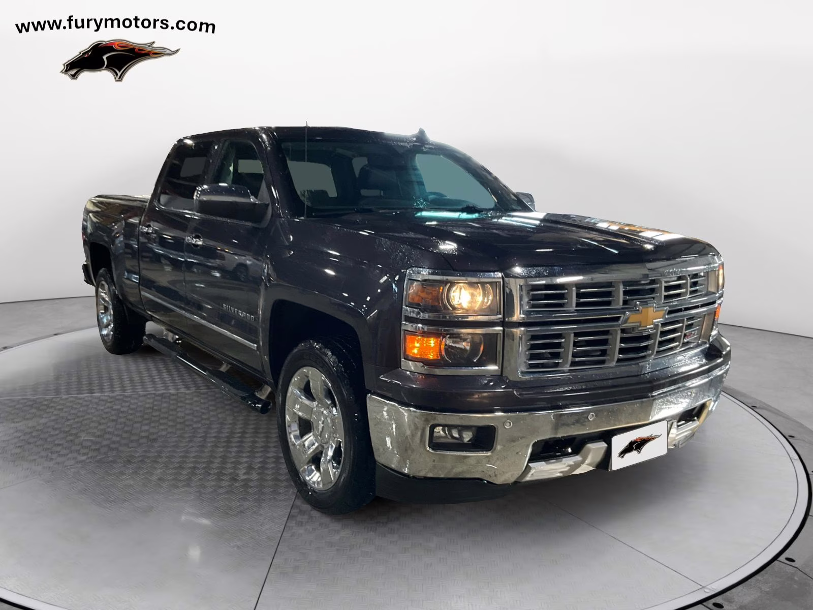 2015 Tungsten Metallic Chevrolet Silverado 1500 LTZ 4X4 Truck