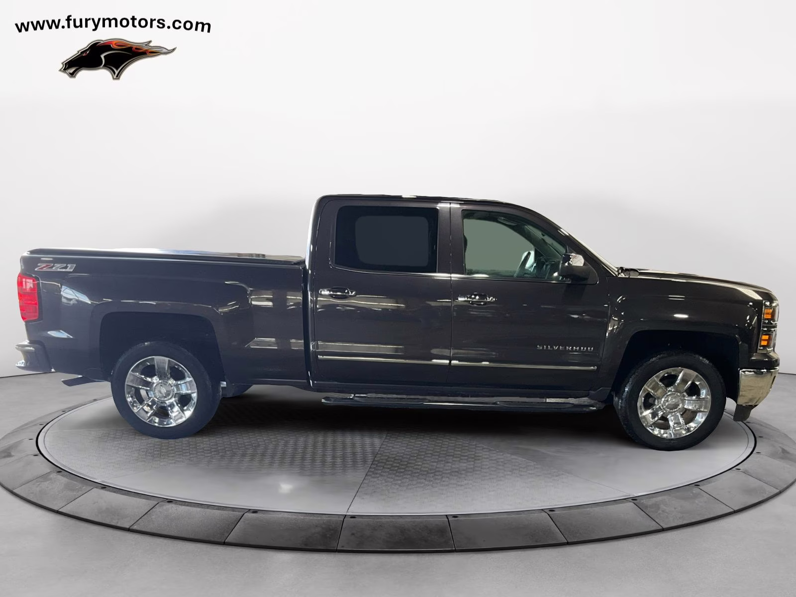 2015 Tungsten Metallic Chevrolet Silverado 1500 LTZ 4X4 Truck