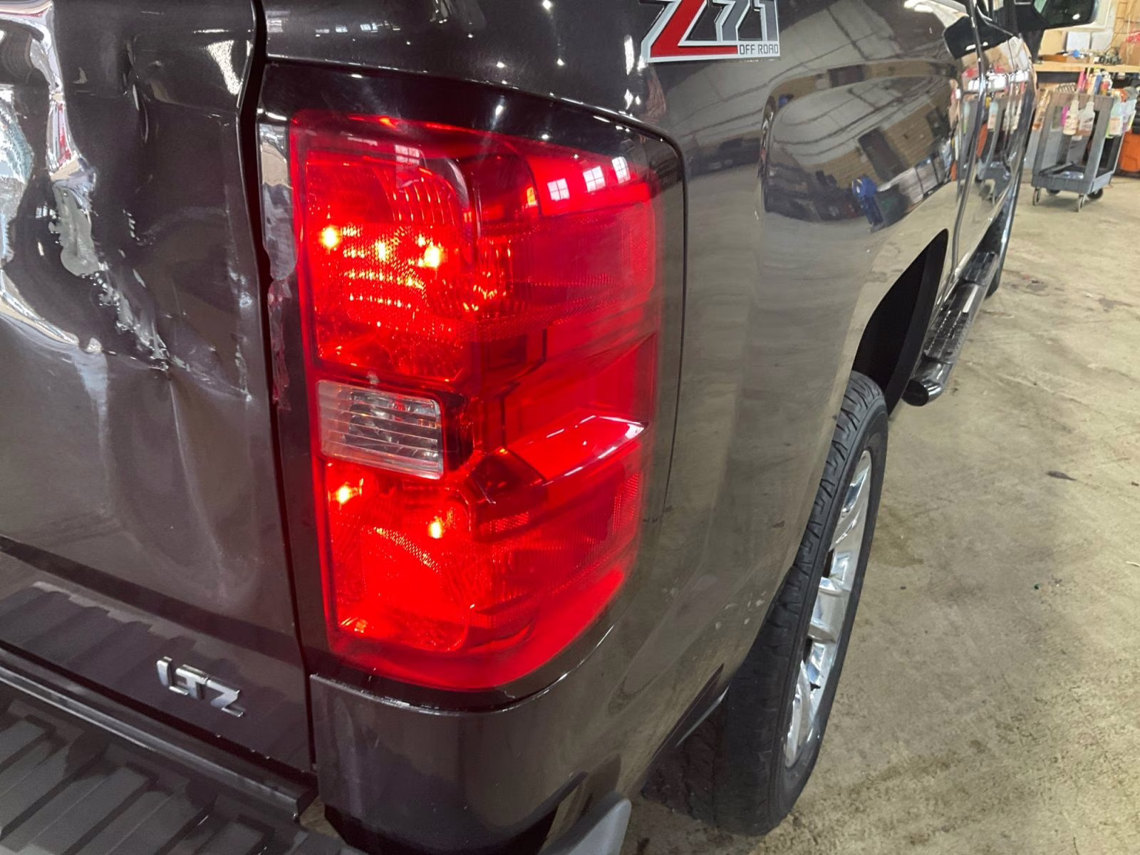 2015 Tungsten Metallic Chevrolet Silverado 1500 LTZ 4X4 Truck