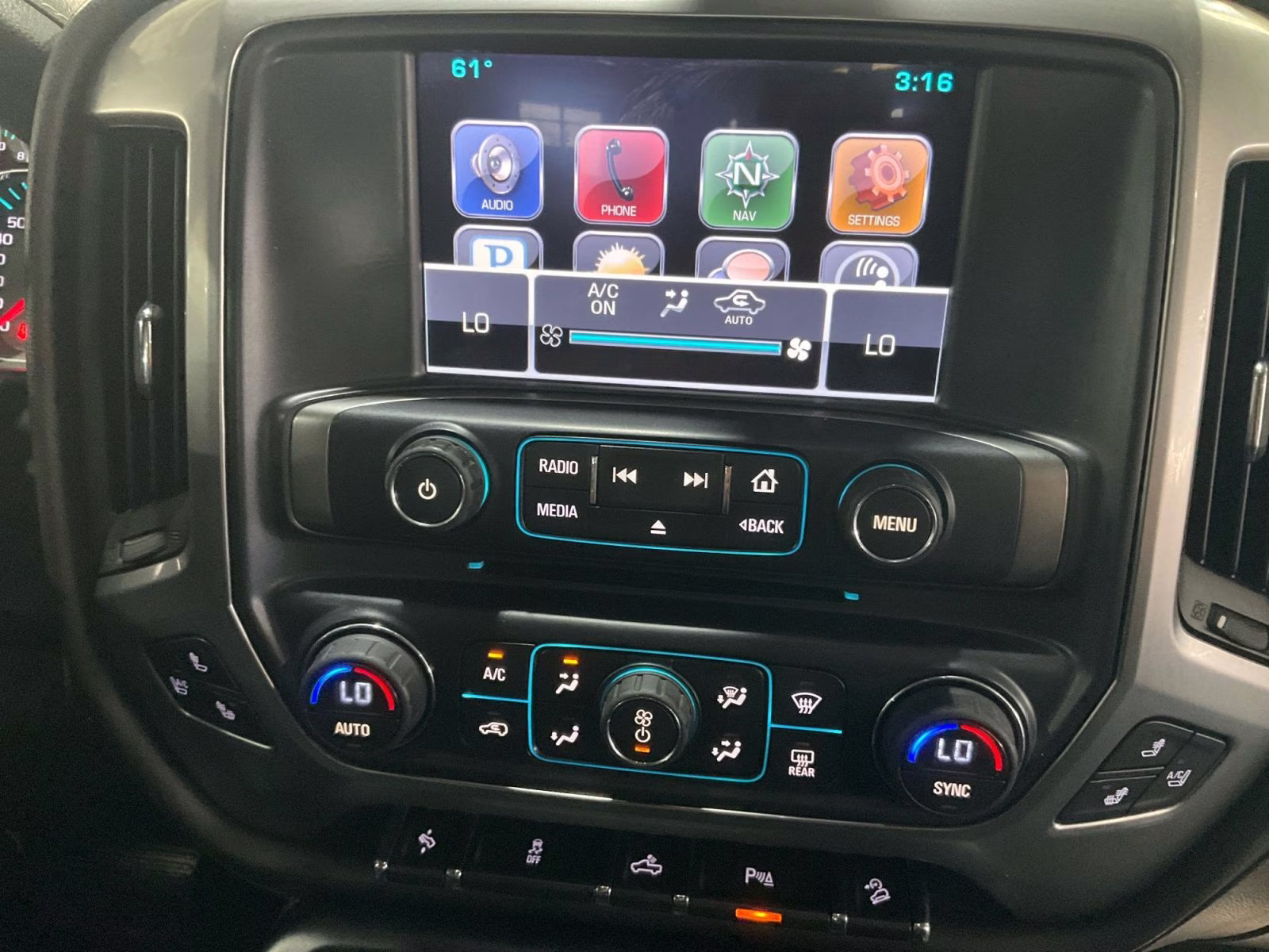 2015 Tungsten Metallic Chevrolet Silverado 1500 LTZ 4X4 Truck