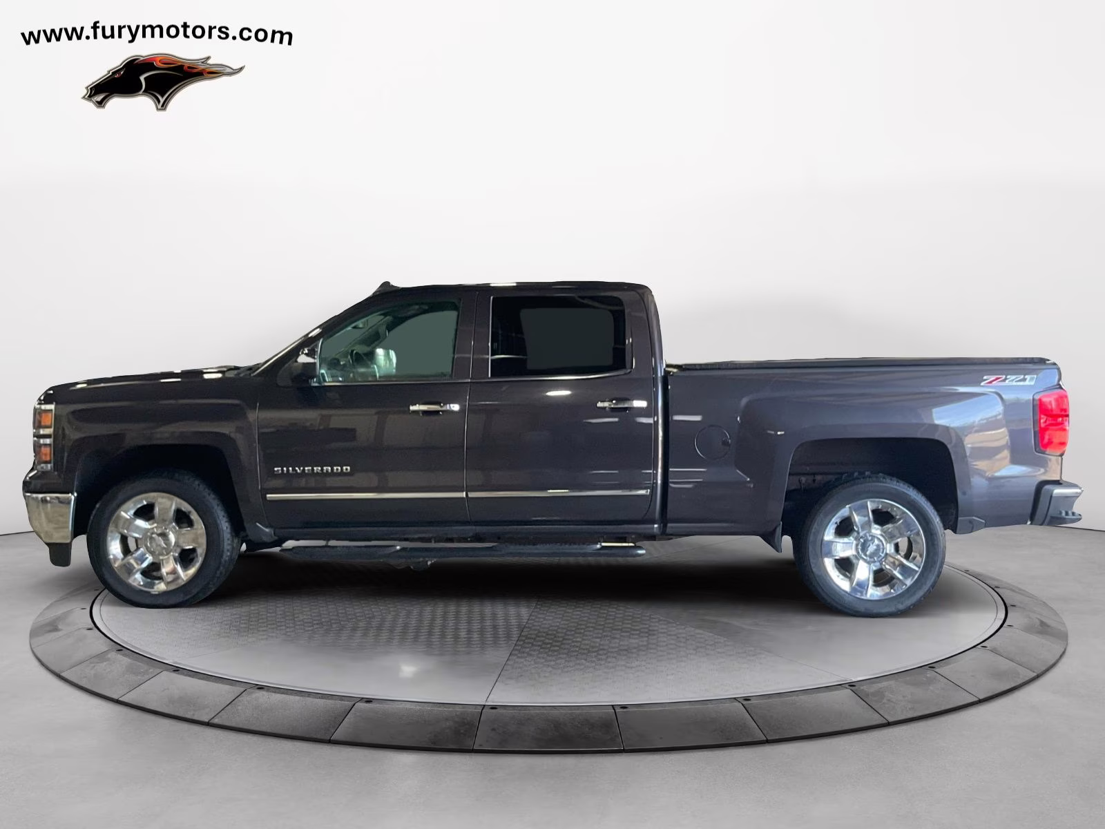 2015 Tungsten Metallic Chevrolet Silverado 1500 LTZ 4X4 Truck