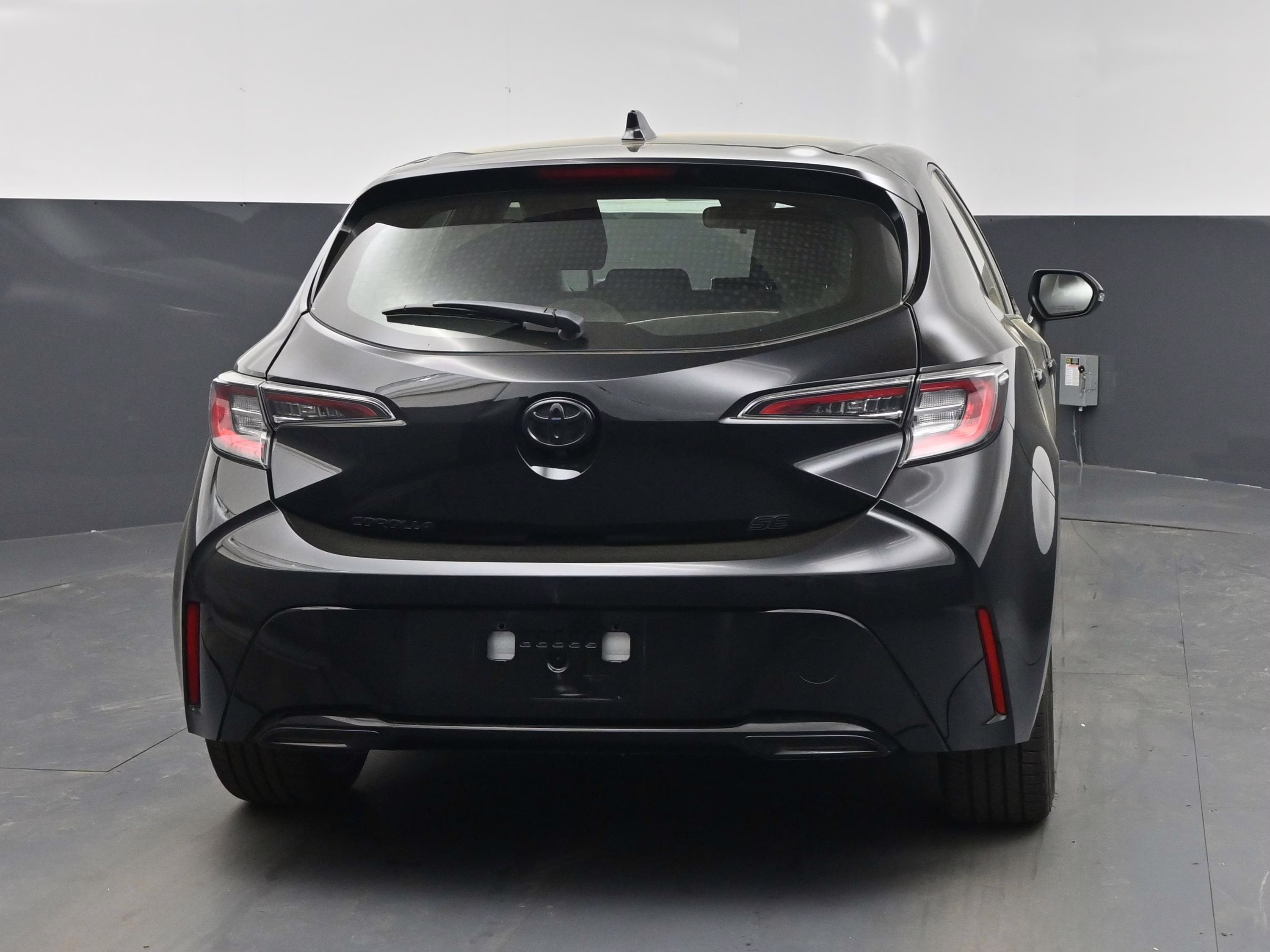 2022 Midnight Black Metallic Toyota Corolla Hatchback SE Nightshade Edition FWD Hatchback