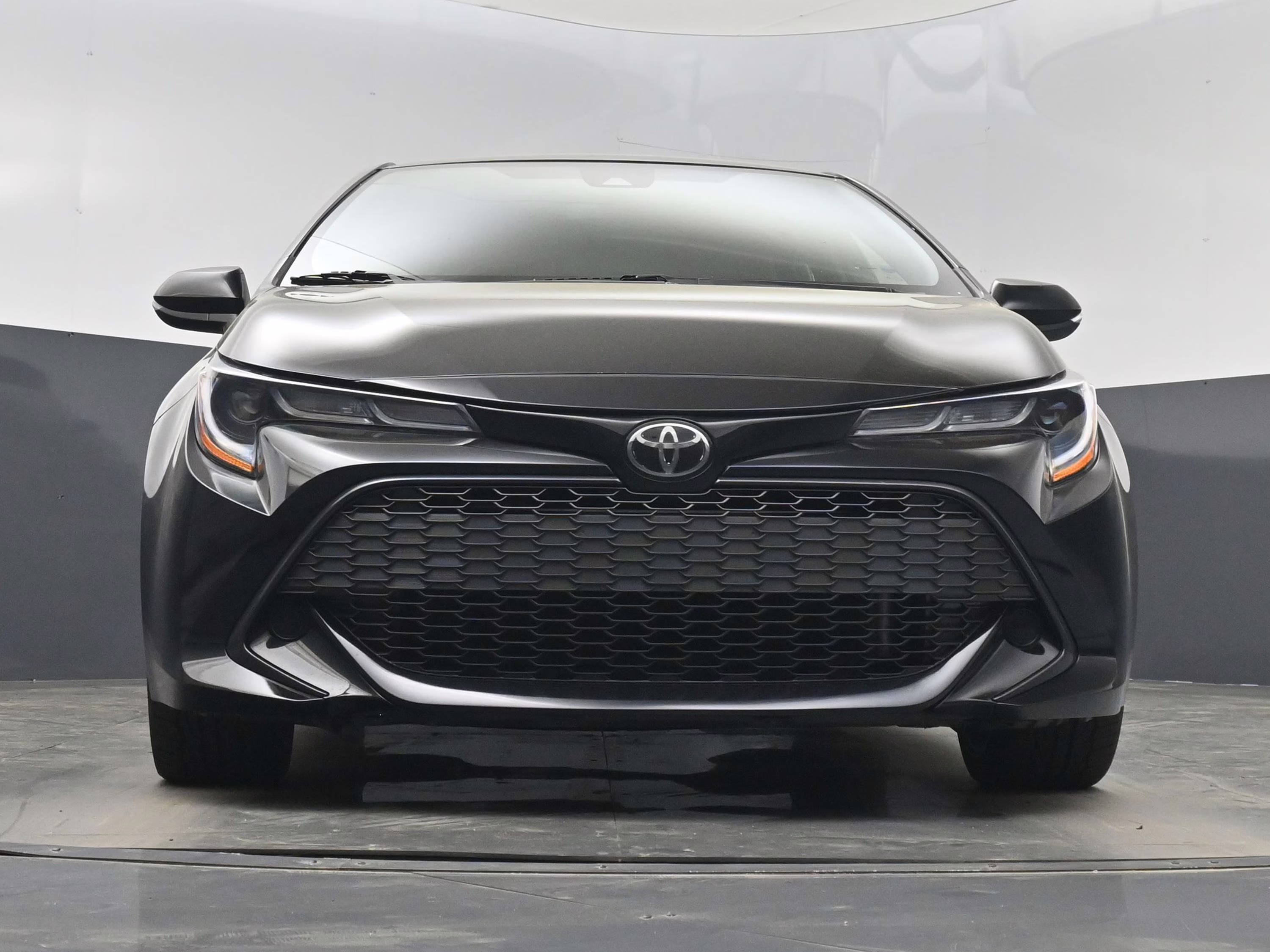 2022 Midnight Black Metallic Toyota Corolla Hatchback SE Nightshade Edition FWD Hatchback