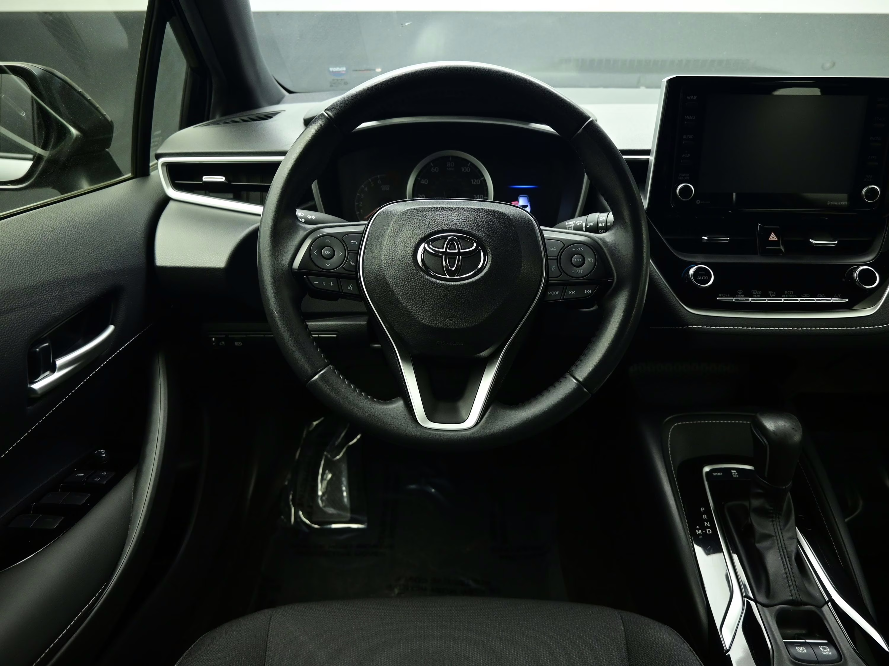 2022 Midnight Black Metallic Toyota Corolla Hatchback SE Nightshade Edition FWD Hatchback