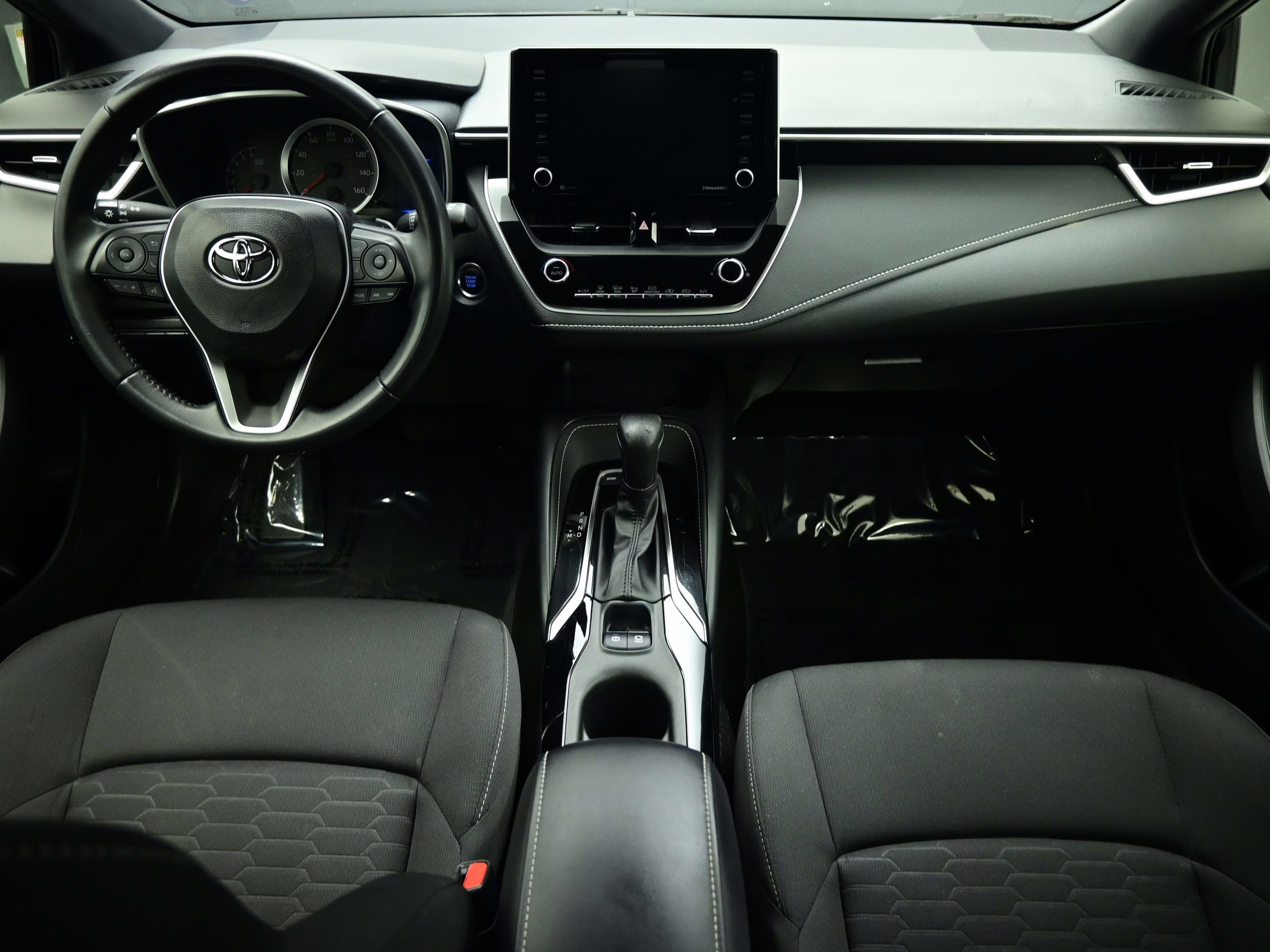 2022 Midnight Black Metallic Toyota Corolla Hatchback SE Nightshade Edition FWD Hatchback