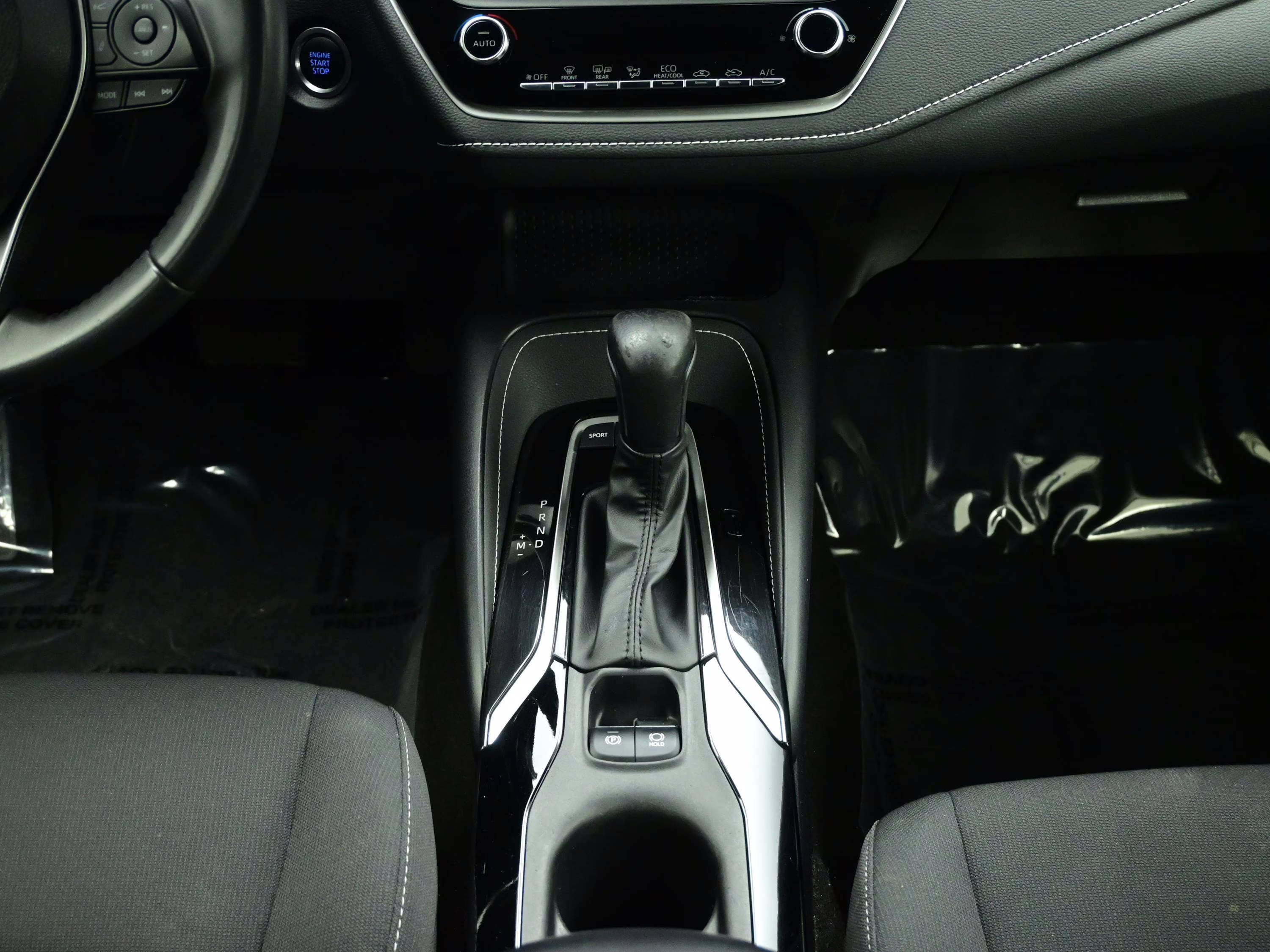 2022 Midnight Black Metallic Toyota Corolla Hatchback SE Nightshade Edition FWD Hatchback