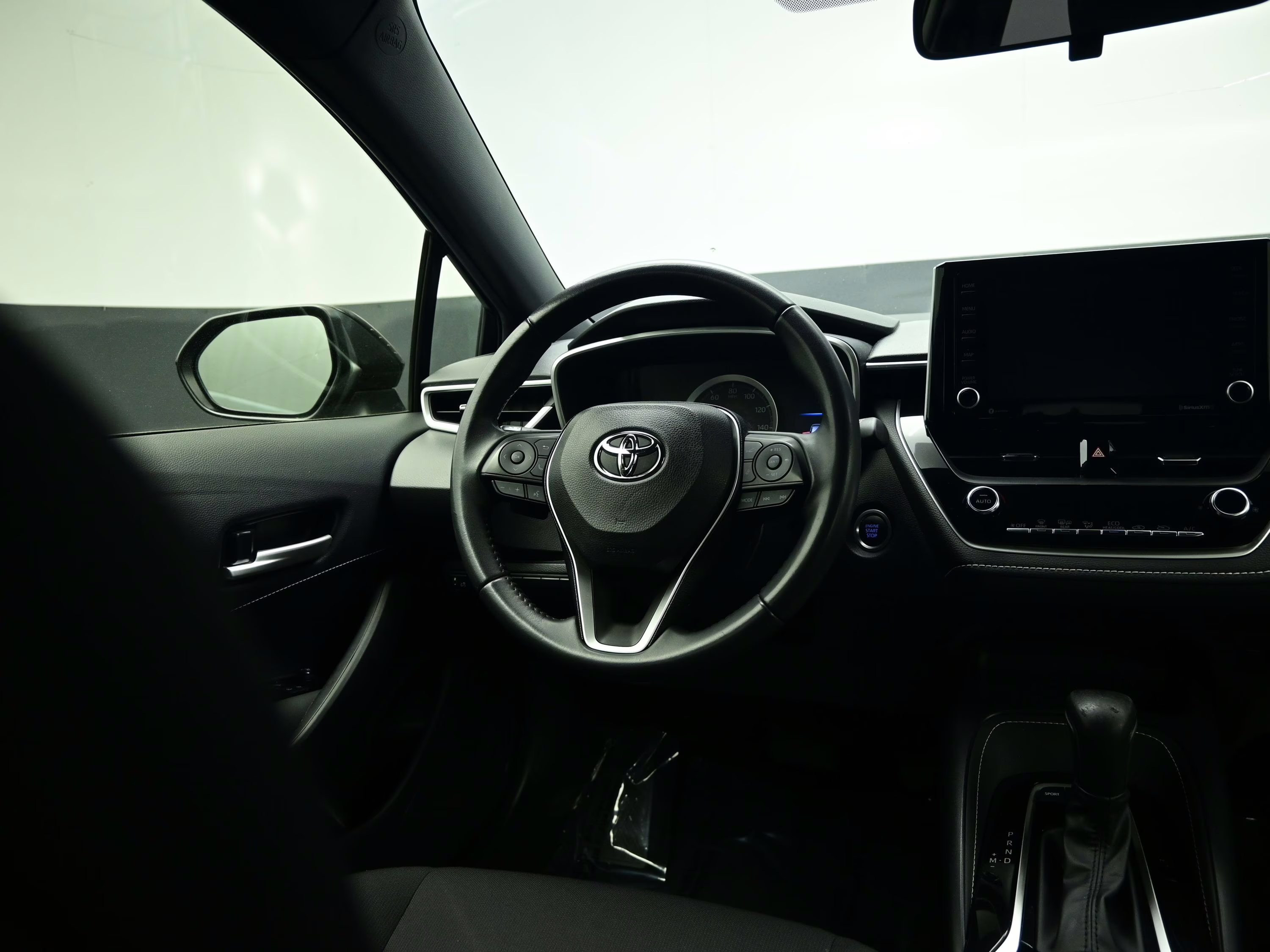 2022 Midnight Black Metallic Toyota Corolla Hatchback SE Nightshade Edition FWD Hatchback