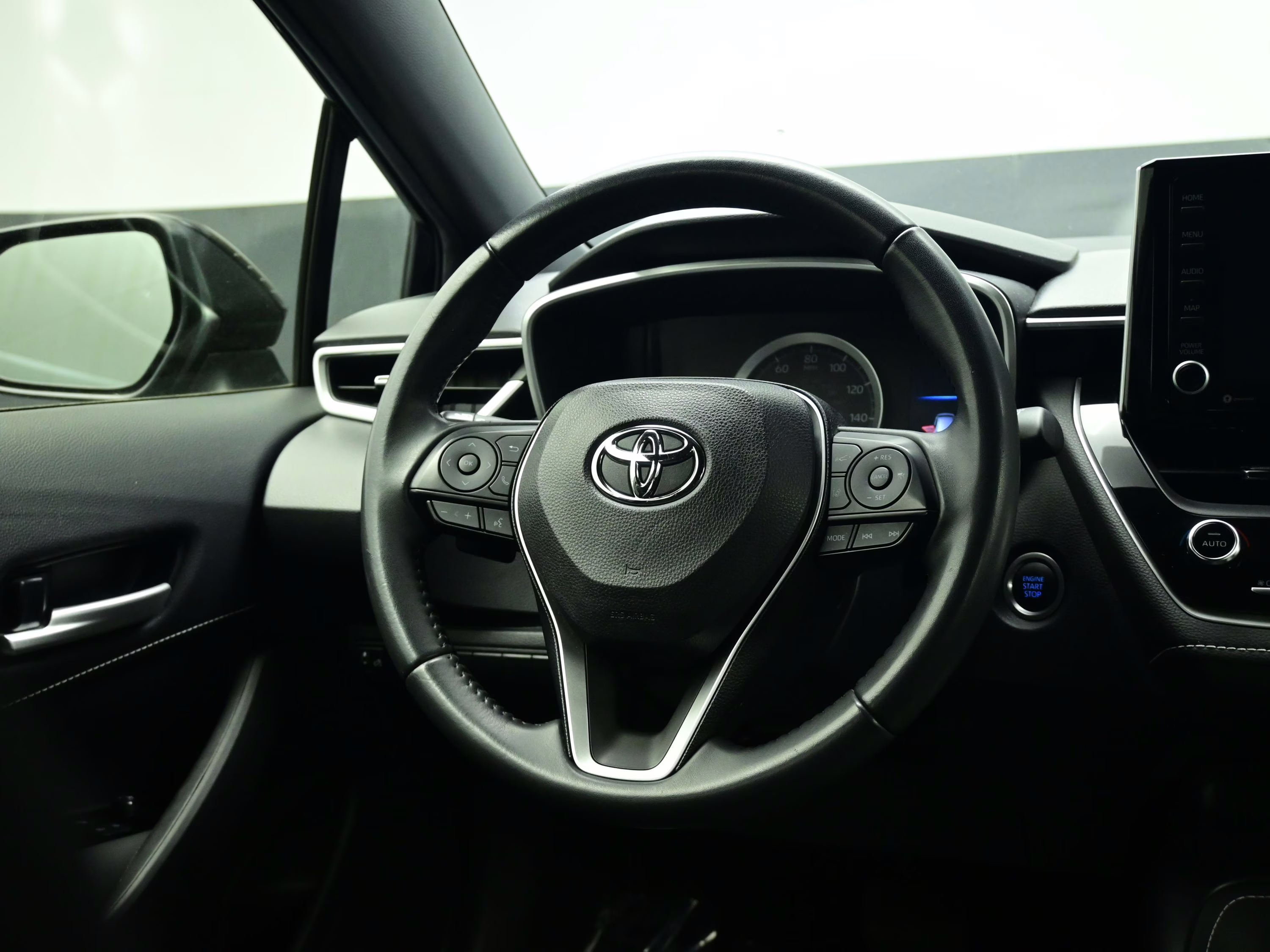 2022 Midnight Black Metallic Toyota Corolla Hatchback SE Nightshade Edition FWD Hatchback