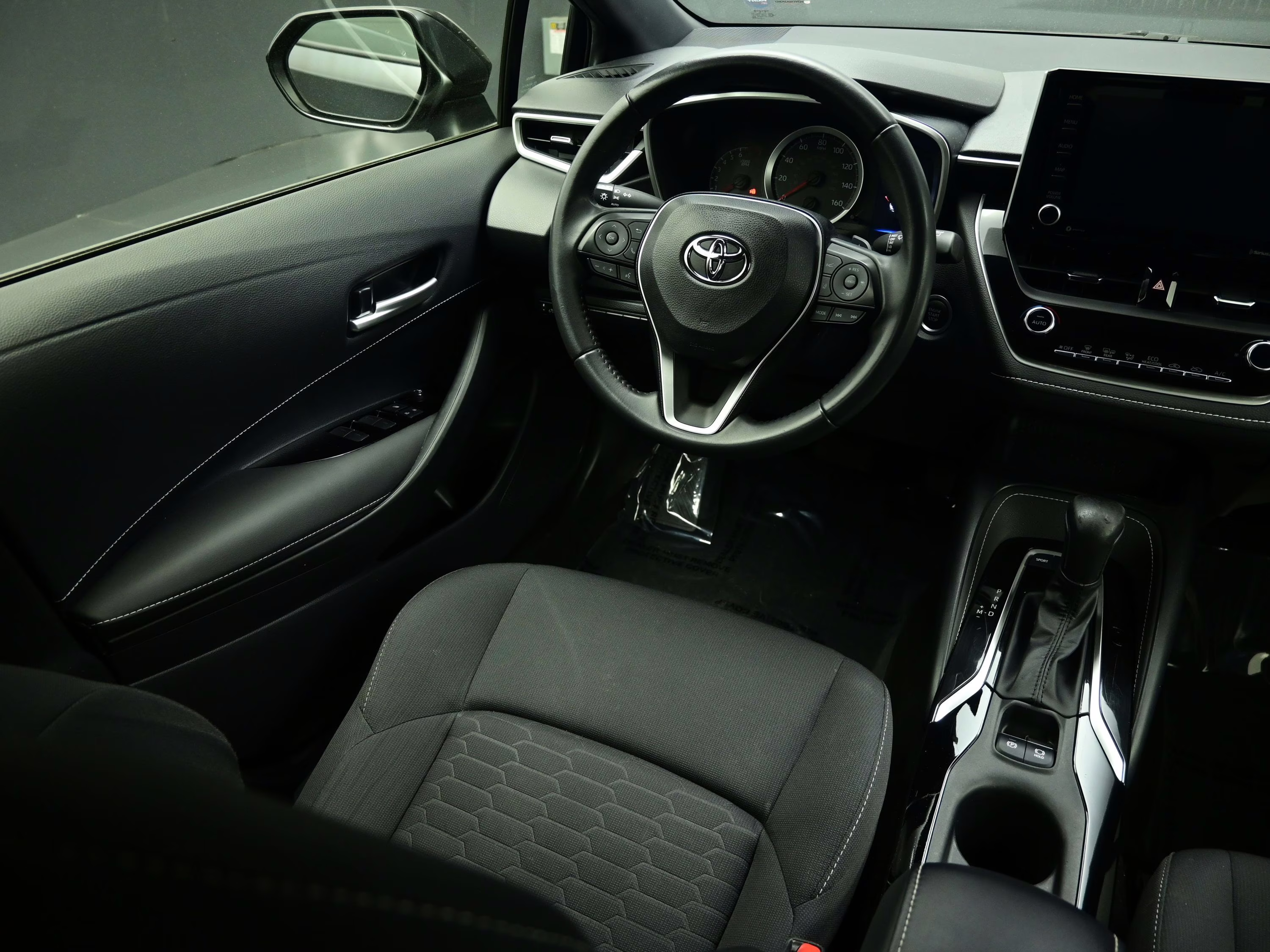 2022 Midnight Black Metallic Toyota Corolla Hatchback SE Nightshade Edition FWD Hatchback