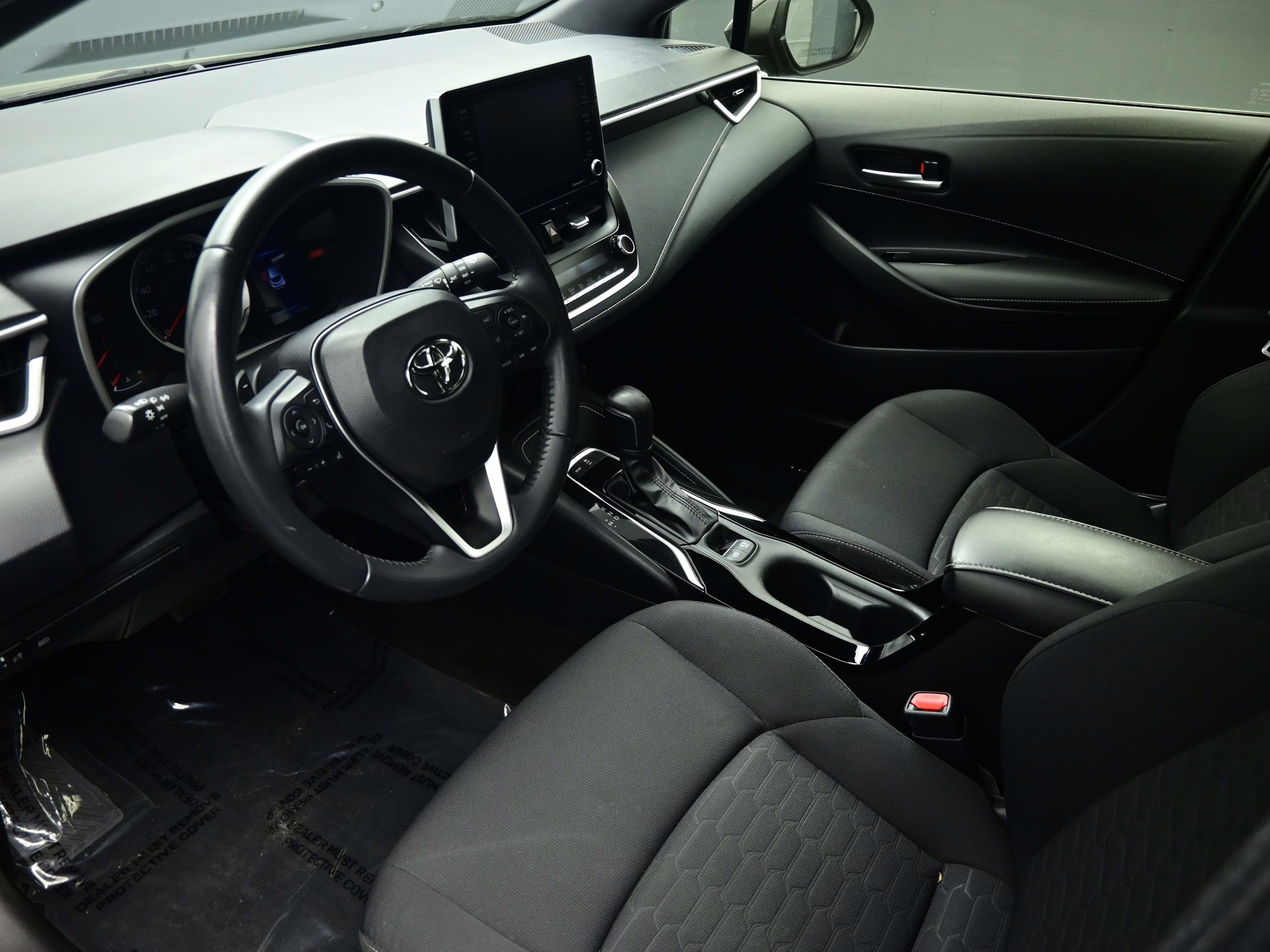 2022 Midnight Black Metallic Toyota Corolla Hatchback SE Nightshade Edition FWD Hatchback