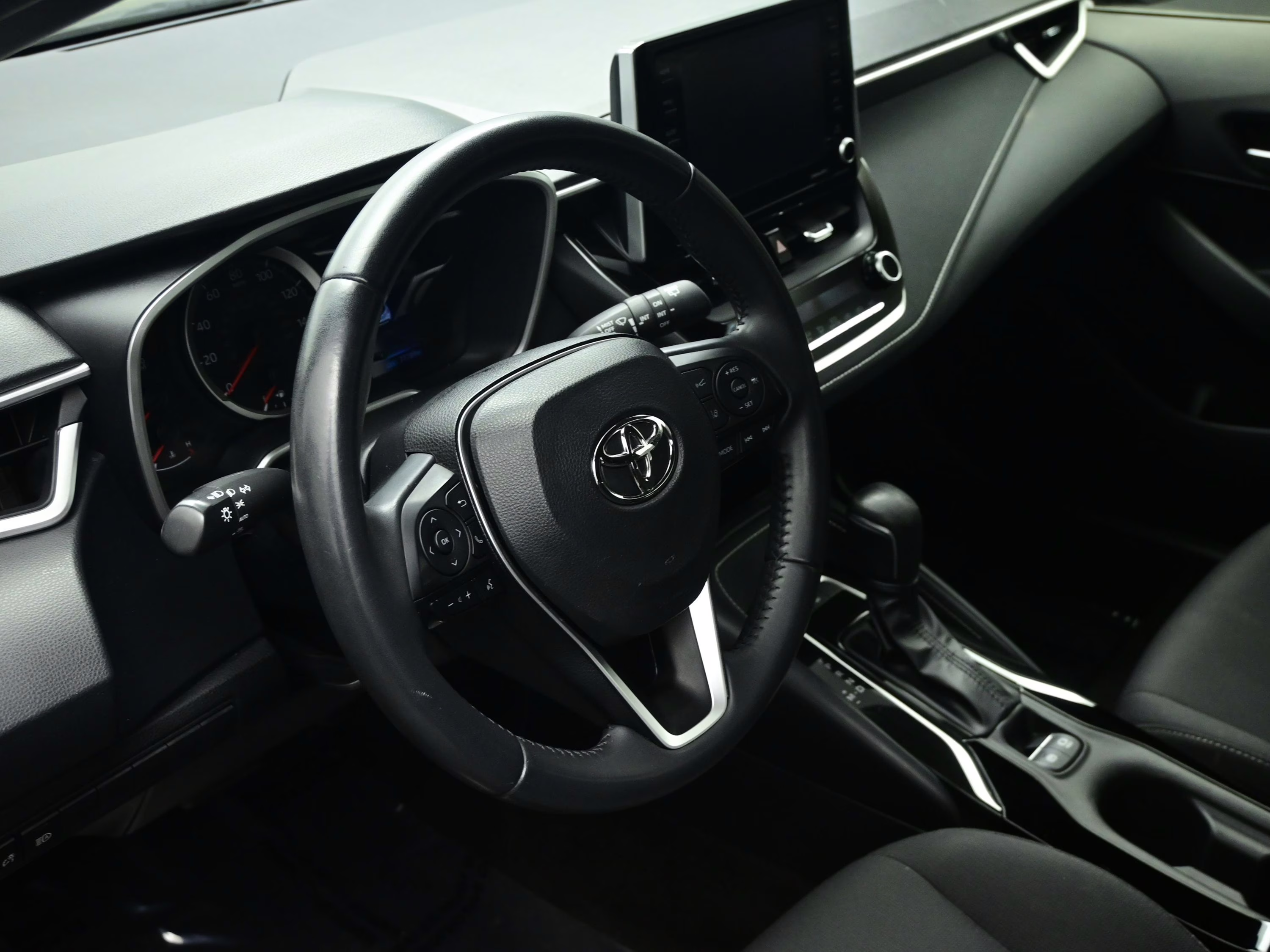 2022 Midnight Black Metallic Toyota Corolla Hatchback SE Nightshade Edition FWD Hatchback