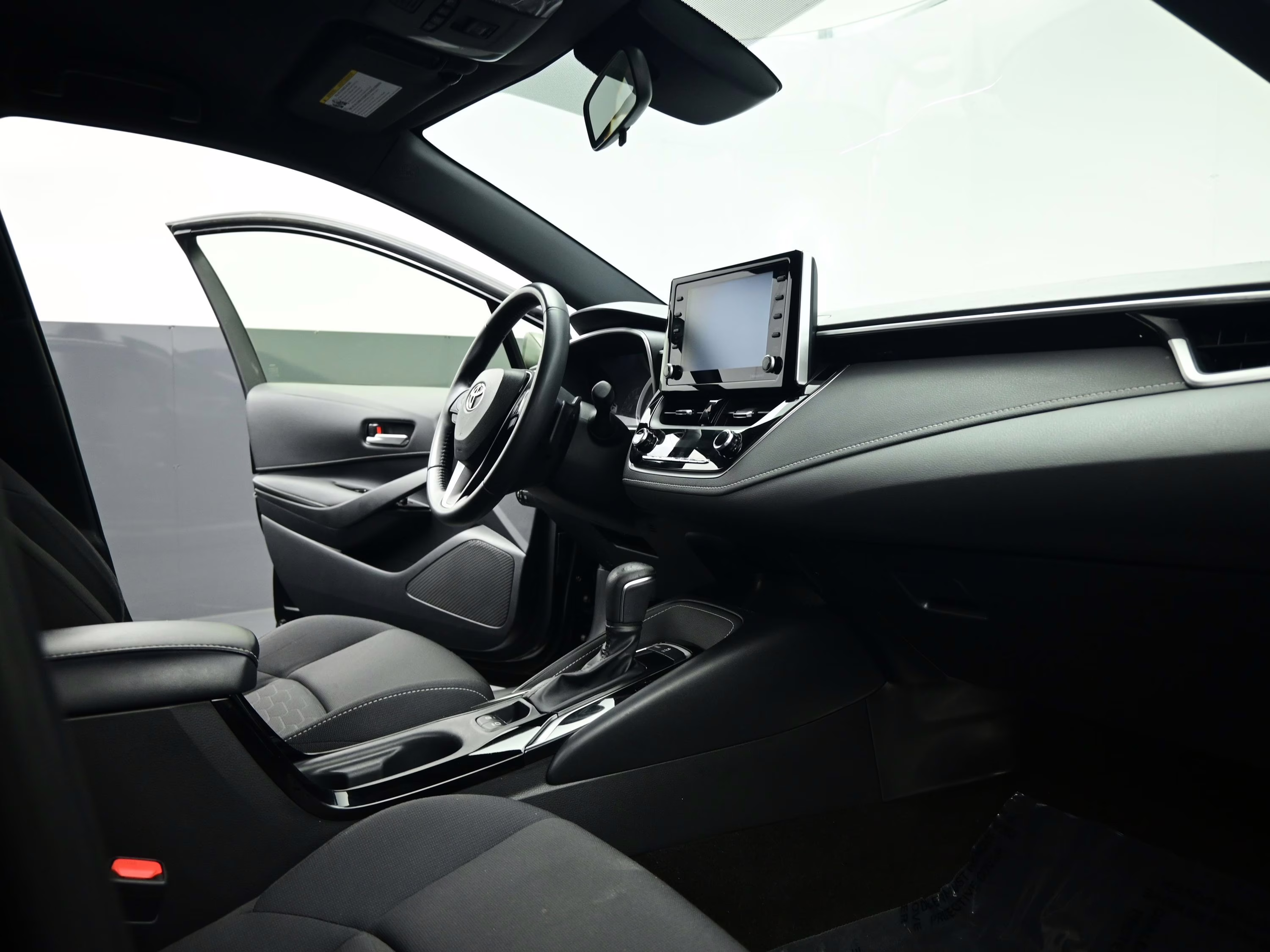 2022 Midnight Black Metallic Toyota Corolla Hatchback SE Nightshade Edition FWD Hatchback