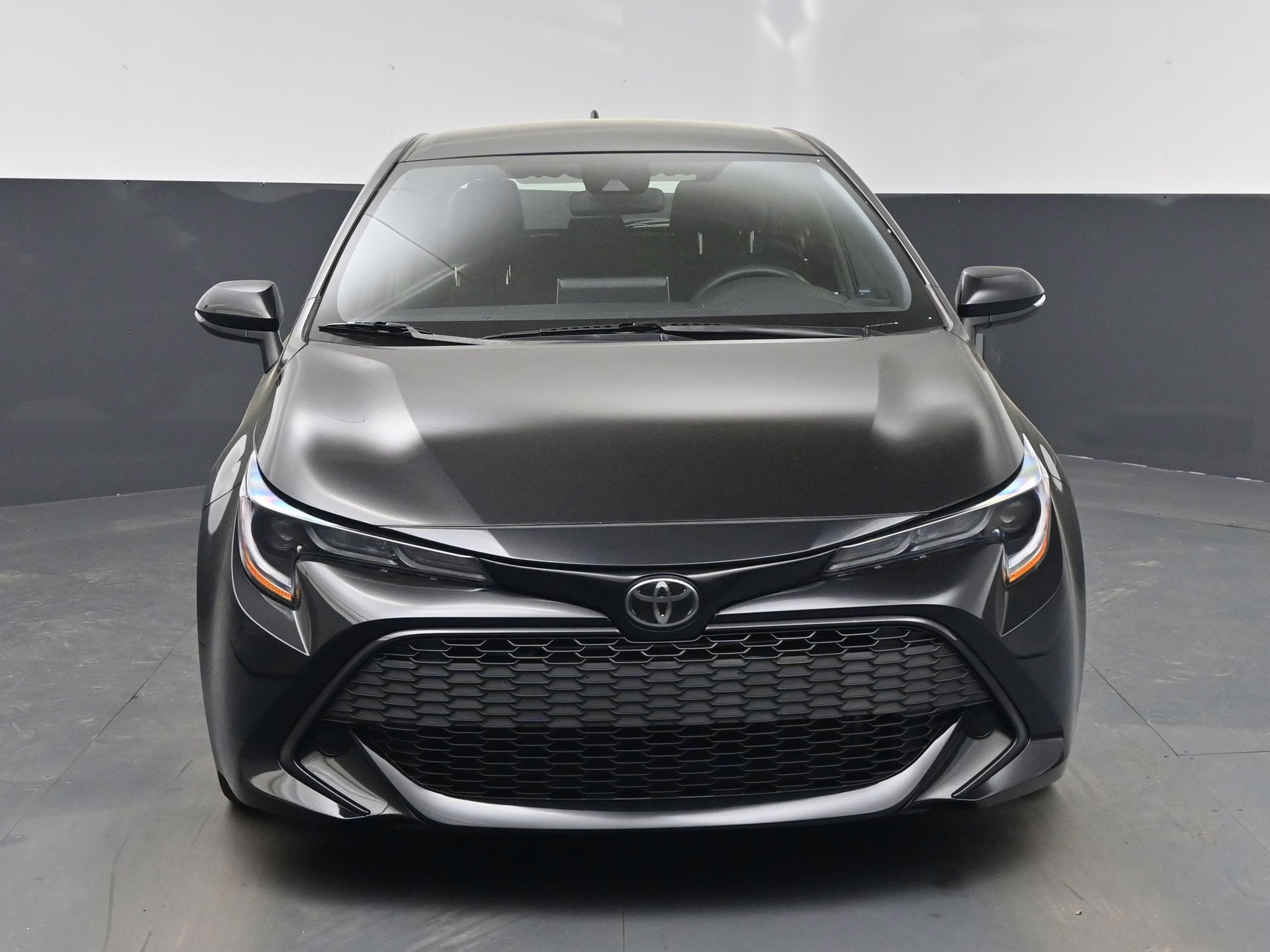 2022 Midnight Black Metallic Toyota Corolla Hatchback SE Nightshade Edition FWD Hatchback