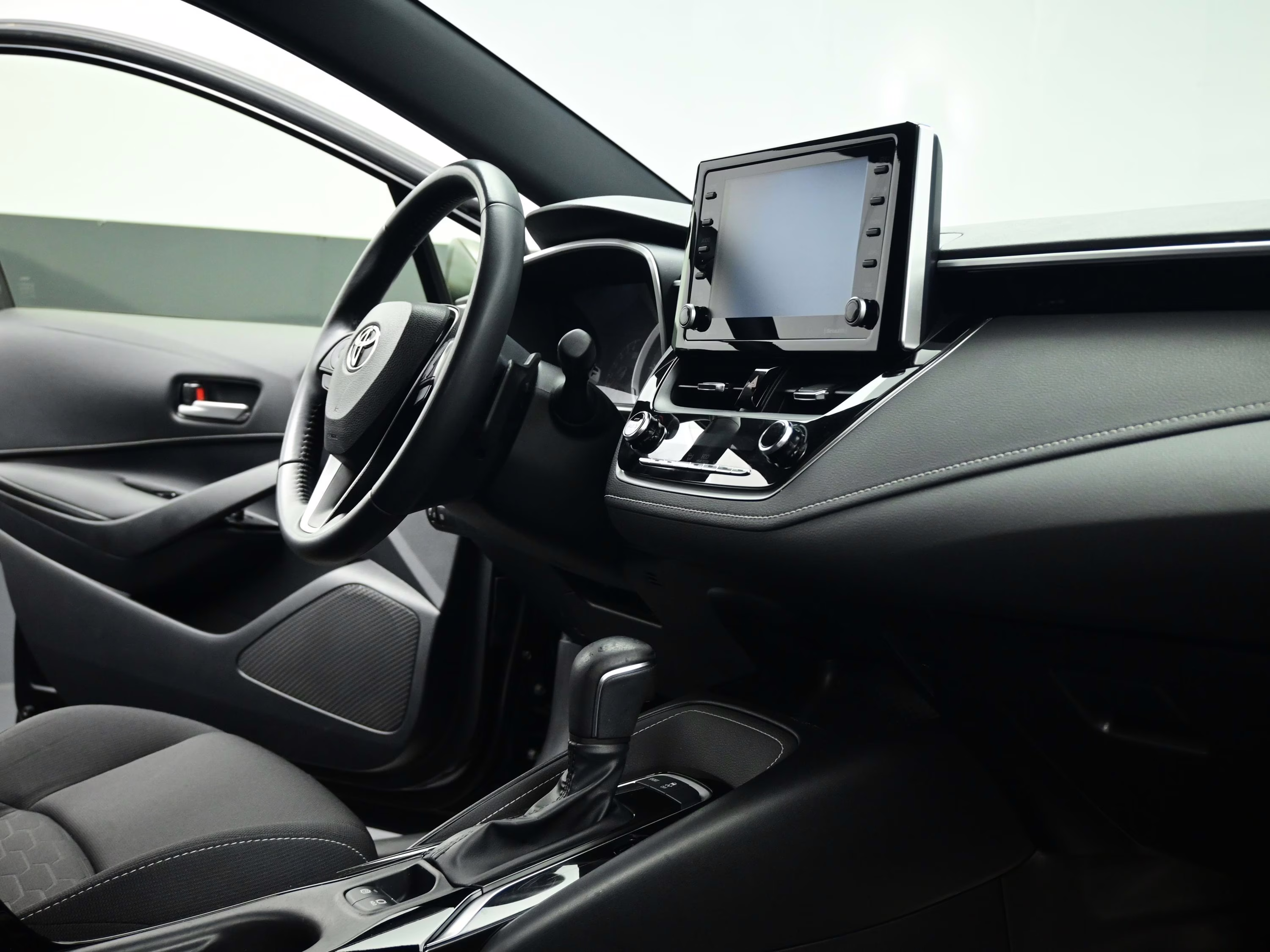 2022 Midnight Black Metallic Toyota Corolla Hatchback SE Nightshade Edition FWD Hatchback