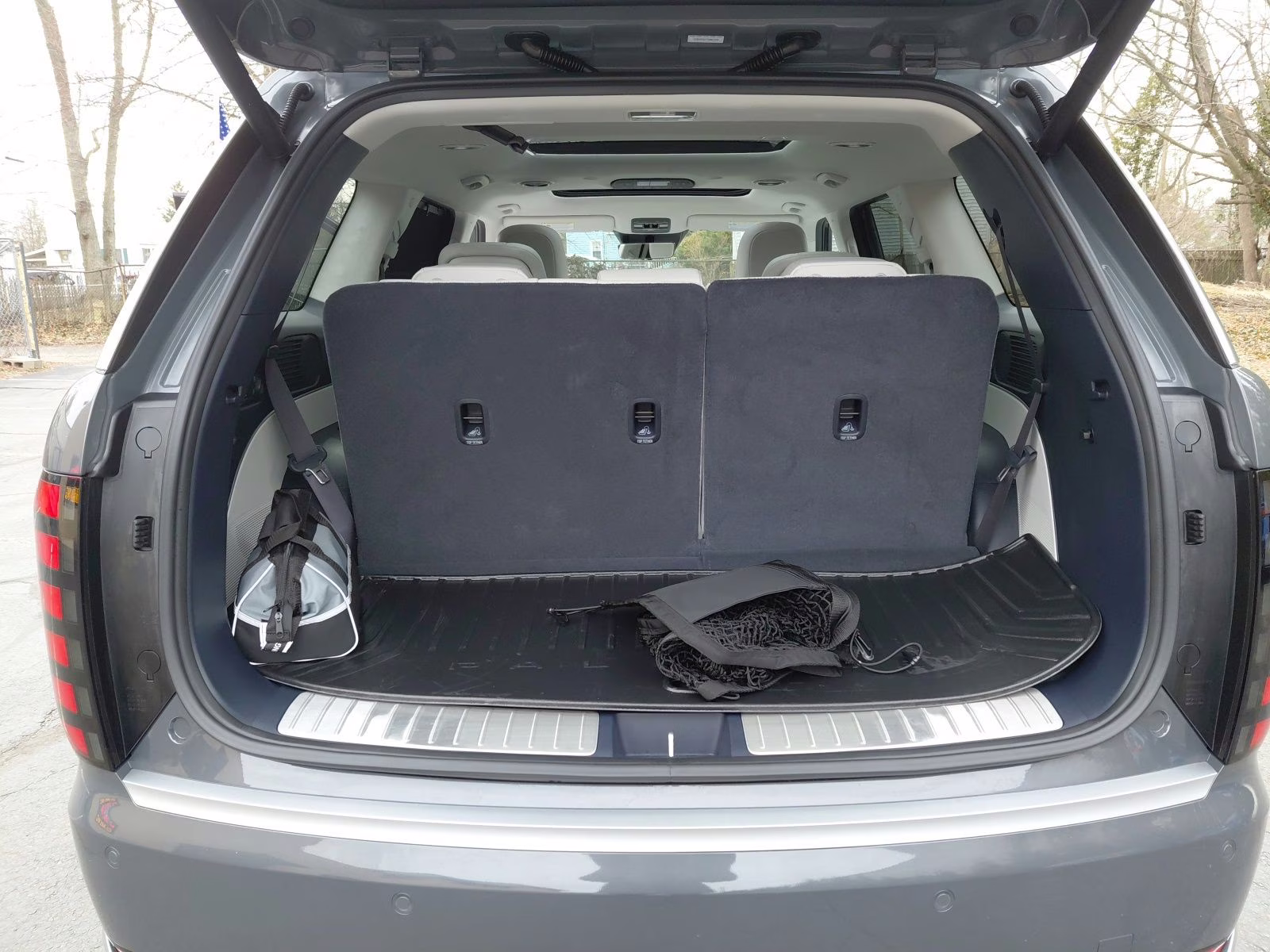 2026 Ecotronic Gray Pearl Hyundai Palisade Hybrid Calligraphy AWD SUV