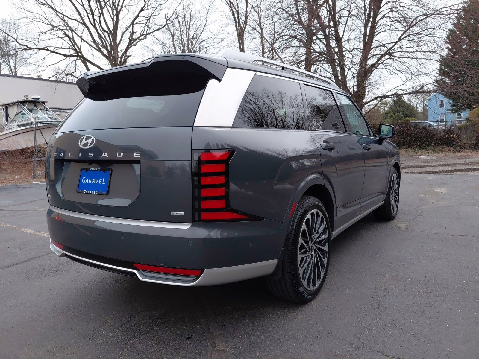 2026 Ecotronic Gray Pearl Hyundai Palisade Hybrid Calligraphy AWD SUV