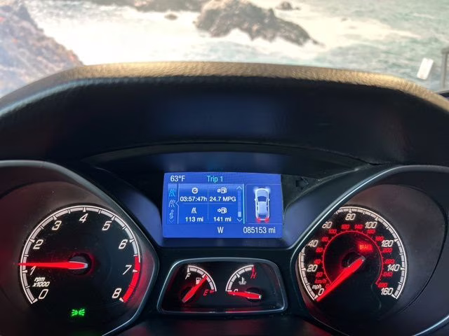 2014 Tuxedo Black Metallic Ford Focus ST FWD Hatchback