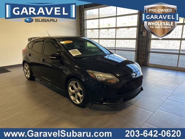 2014 Tuxedo Black Metallic Ford Focus ST FWD Hatchback