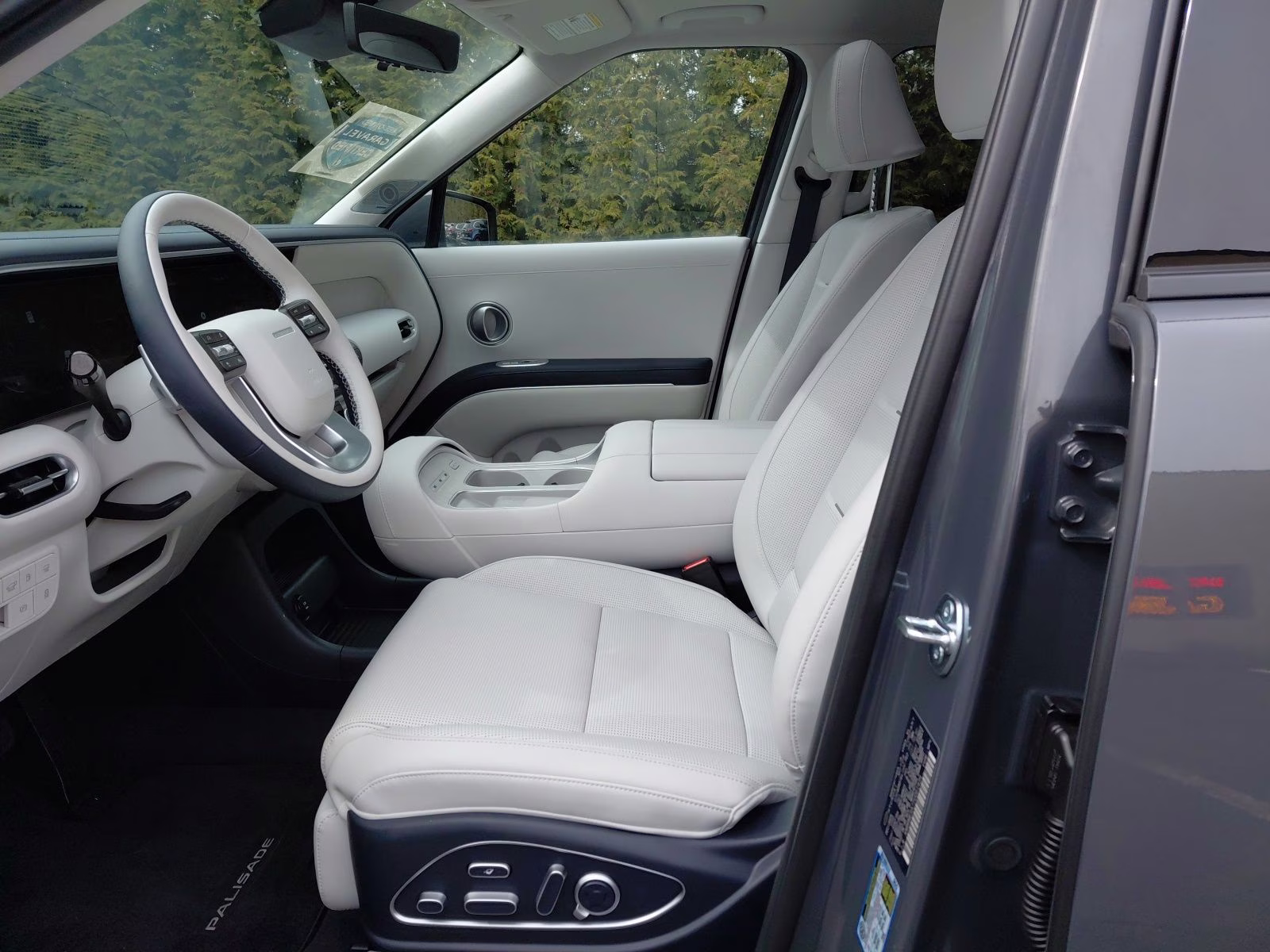 2026 Ecotronic Gray Pearl Hyundai Palisade Hybrid Calligraphy AWD SUV