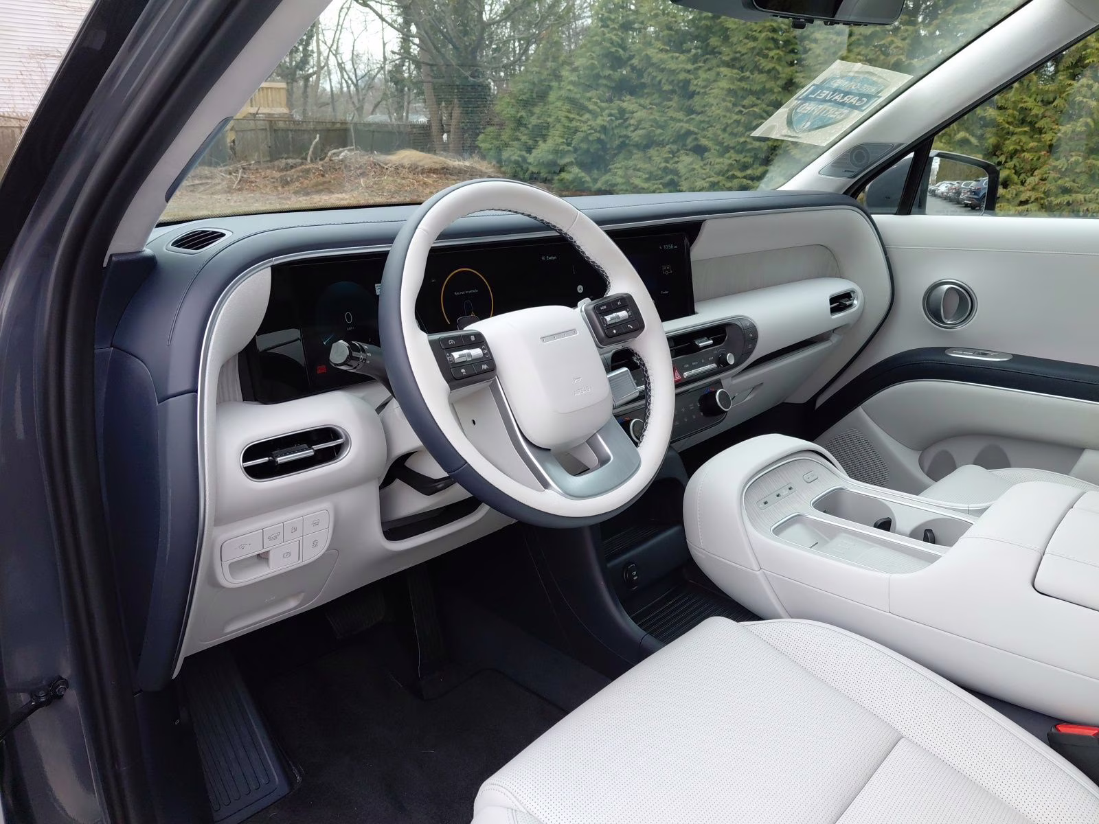 2026 Ecotronic Gray Pearl Hyundai Palisade Hybrid Calligraphy AWD SUV