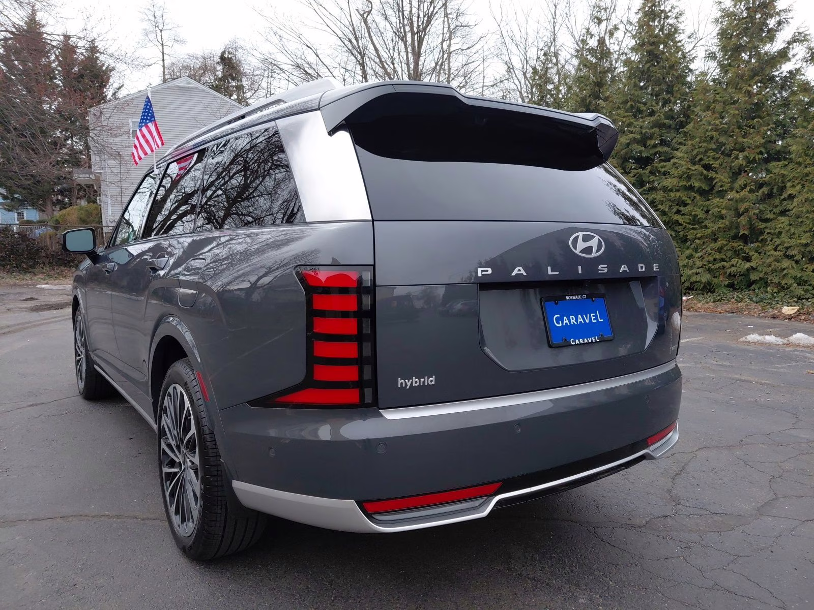 2026 Ecotronic Gray Pearl Hyundai Palisade Hybrid Calligraphy AWD SUV