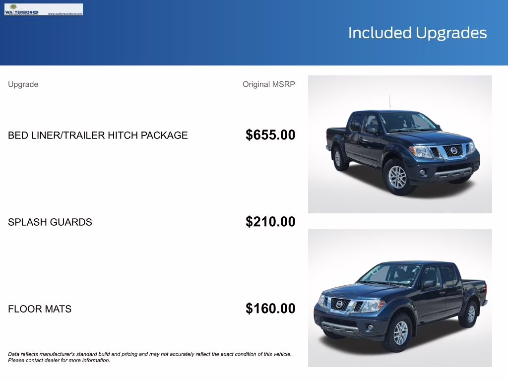 2019 Arctic Blue Metallic Nissan Frontier SV RWD Truck