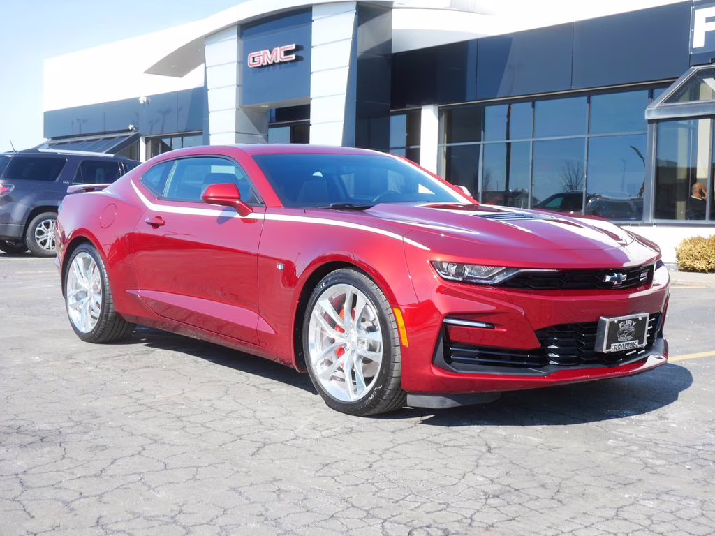 2022 Wild Cherry Tintcoat Chevrolet Camaro SS RWD Coupe