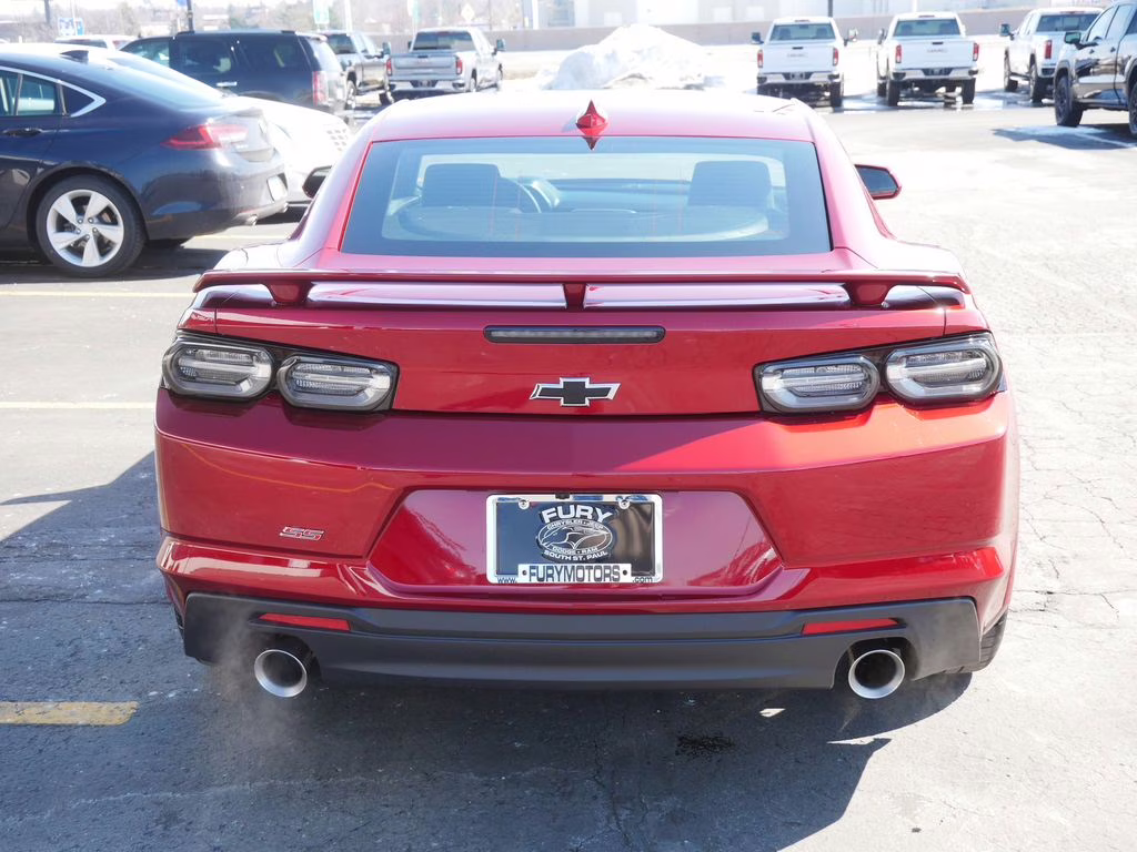 2022 Wild Cherry Tintcoat Chevrolet Camaro SS RWD Coupe
