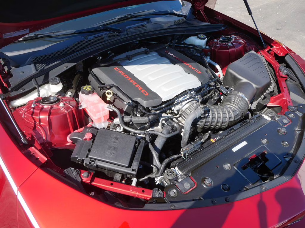 2022 Wild Cherry Tintcoat Chevrolet Camaro SS RWD Coupe