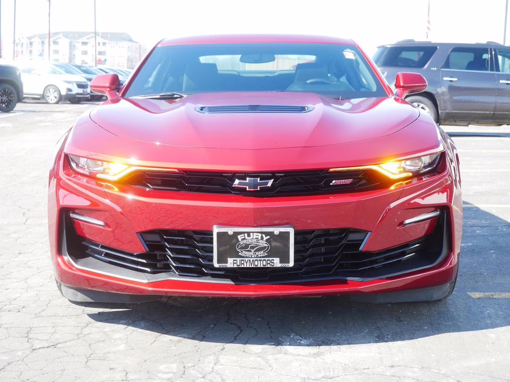 2022 Wild Cherry Tintcoat Chevrolet Camaro SS RWD Coupe