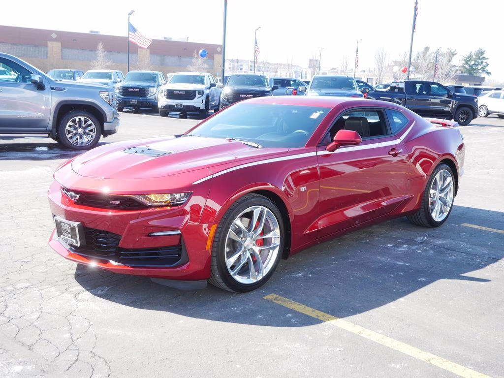 2022 Wild Cherry Tintcoat Chevrolet Camaro SS RWD Coupe