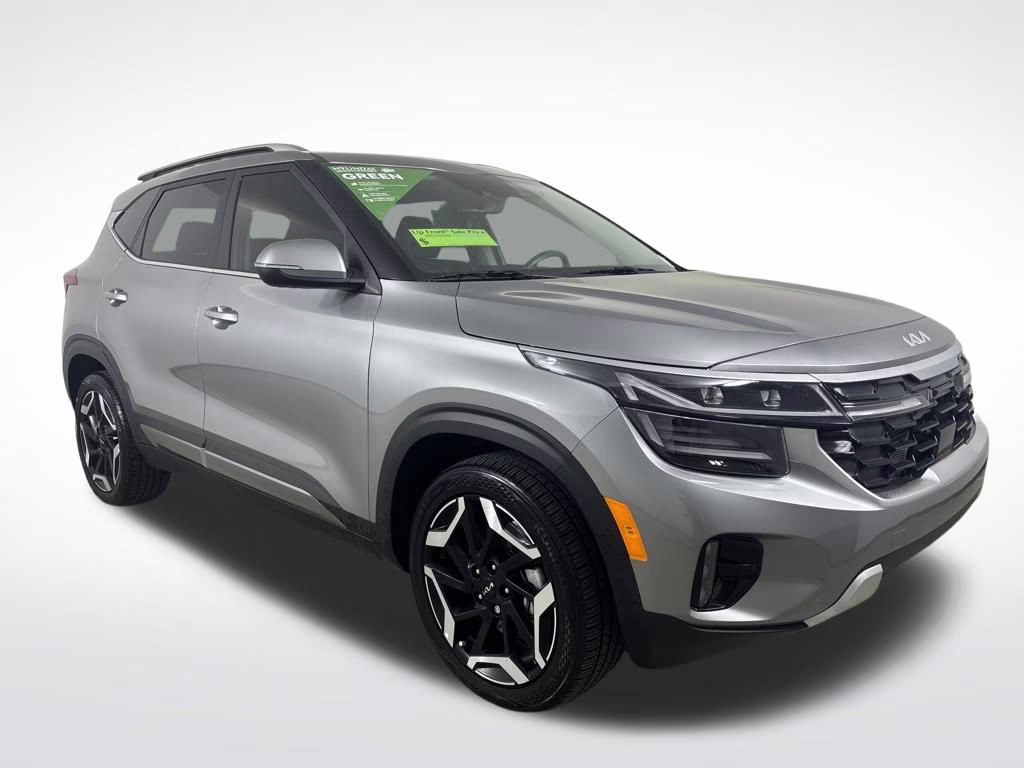 2025 Steel Gray Kia Seltos SX AWD SUV
